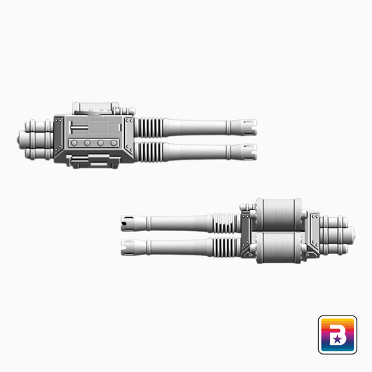 Warden Twin Autocannon Arms