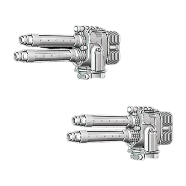 Twin Laser Carapace Weapons