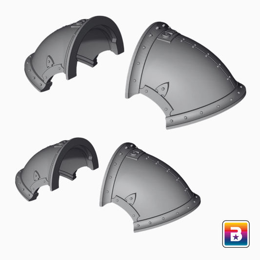 Shoulder Pauldrons (2 PAIRS)