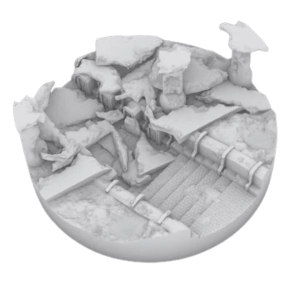 80mm Round Trench Base Set #C