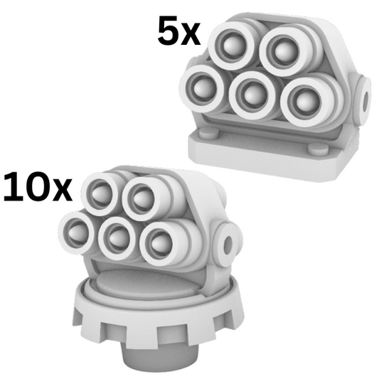 8mm Scale Bedlam Launchers