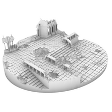 Load image into Gallery viewer, 120mm Oval Ruined Plaza Scenic Base