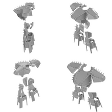 Load image into Gallery viewer, Unaligned Spiky Armour Plates