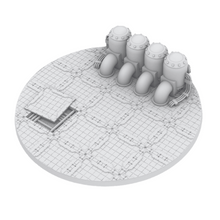 Load image into Gallery viewer, 60mm Horsham's Hope Bases (pack of 4)