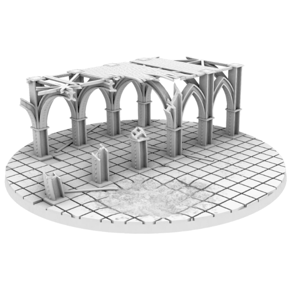 80mm Round Plaza Scenic Bases (set B)