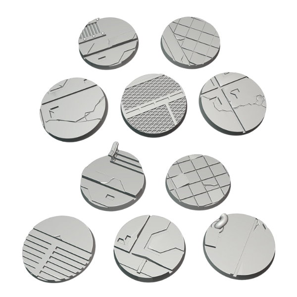 25mm Outpost Slim Infantry Bases