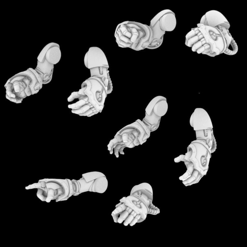 8 Sunblaze Gauntlets (Set of 4 Pairs)