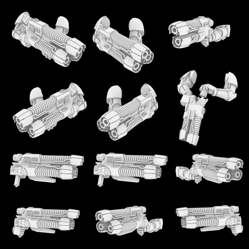 28mm Scale Infantry Plasma Repeaters