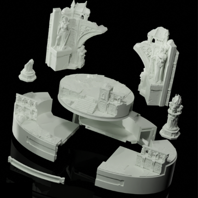 Epic Heresy Guardian Scenic Plinth