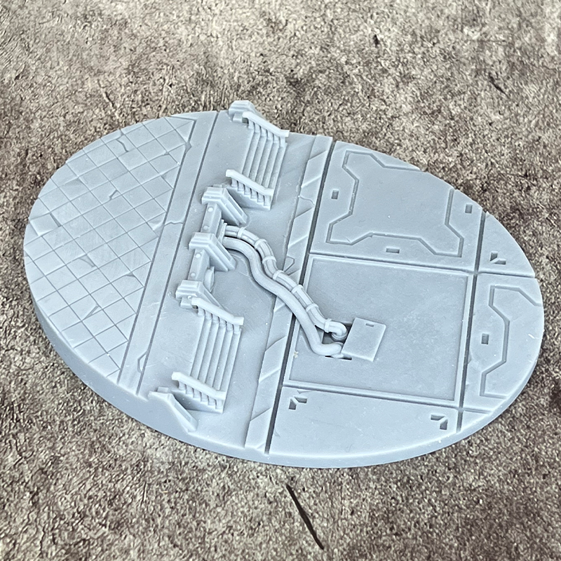 120mm Oval Outpost Scenic Base