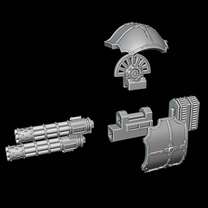 Super Gatlings (Pack of 2) Weapon Arm