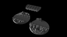 Load image into Gallery viewer, 60mm Round Trenches Scenic Bases (pack of 2)