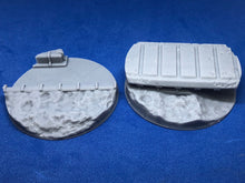 Load image into Gallery viewer, 60mm Round Trenches Scenic Bases (pack of 2)