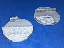 Load image into Gallery viewer, 60mm Round Trenches Scenic Bases (pack of 2)