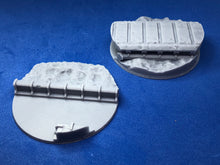 Load image into Gallery viewer, 60mm Round Trenches Scenic Bases (pack of 2)