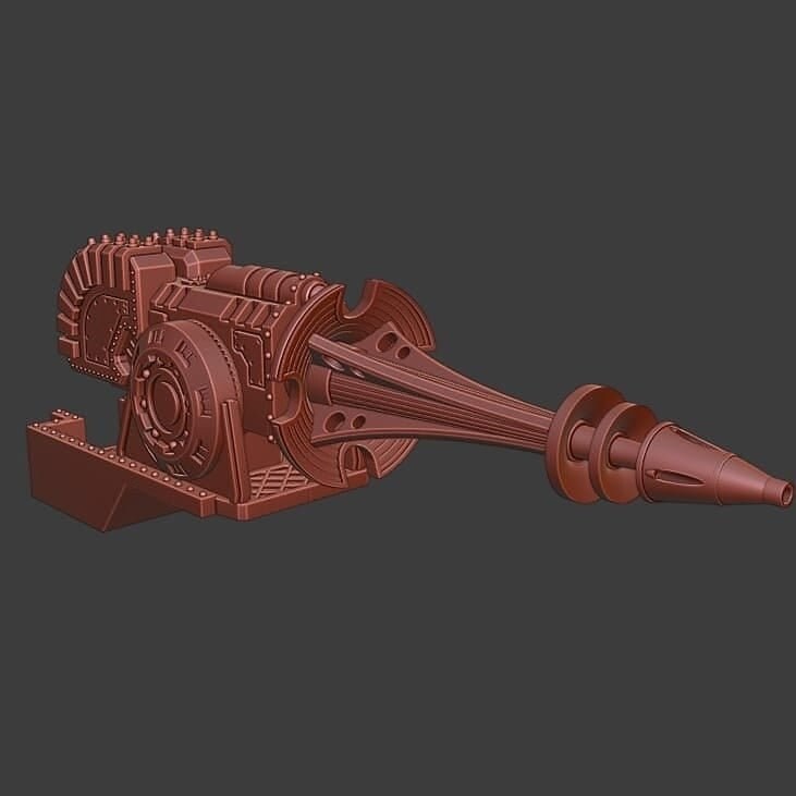 Vibro Lance Carapace Weapon