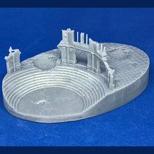 Load image into Gallery viewer, 105mm Oval Ruined Plaza #1 Scenic Base