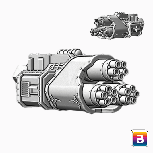 Warden Twin Gatling Arms