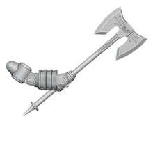 Load image into Gallery viewer, Warlocks Fury Psi Axe Weapon Arm Compatible Adeptus Titanicus Reaver Titans
