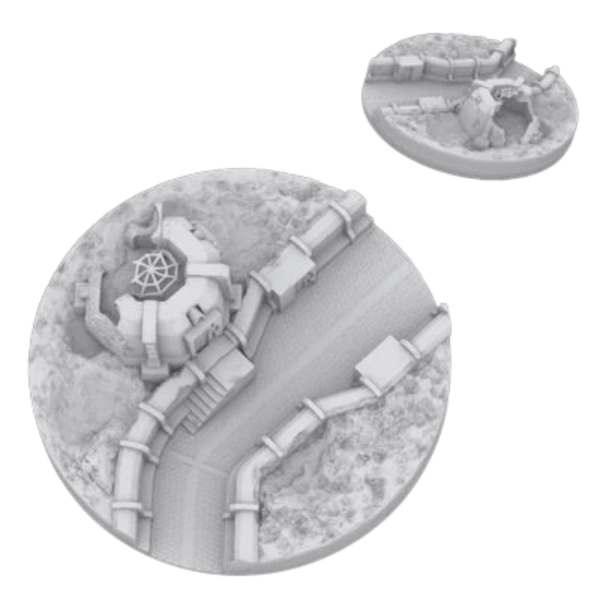 80mm Round Trench Base Set #B