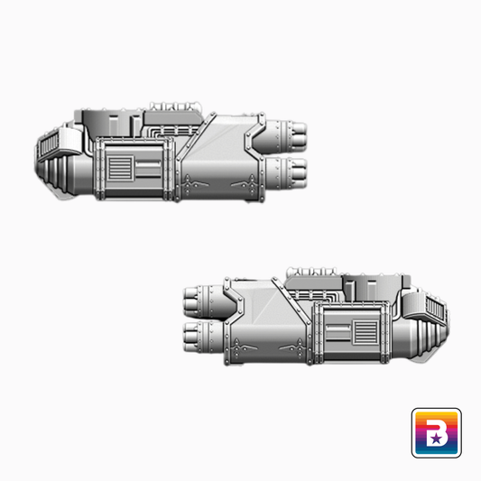 Warden Twin Gatling Arms