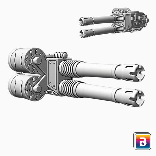 Warden Twin Autocannon Arms