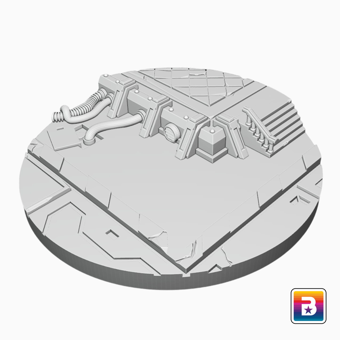 80mm Round Outpost Scenic Bases (pack of 2)
