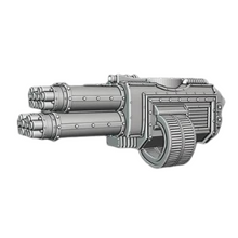 Load image into Gallery viewer, Quad Rotary Cannon Compatible Adeptus Titanicus Reaver Titans
