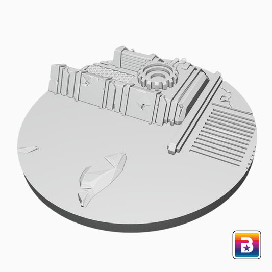 80mm Round Outpost Scenic Bases (pack of 2)