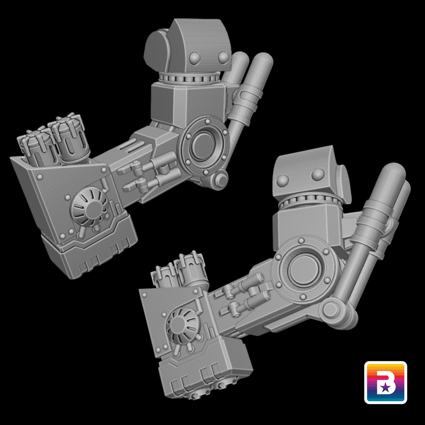 Hammer weapon Arm