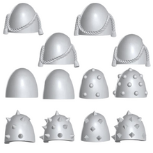 Load image into Gallery viewer, Crusade Shoulder Pads (Set of 10 Pairs)
