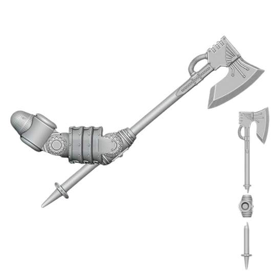 Witches Spite Axe Weapon Arm