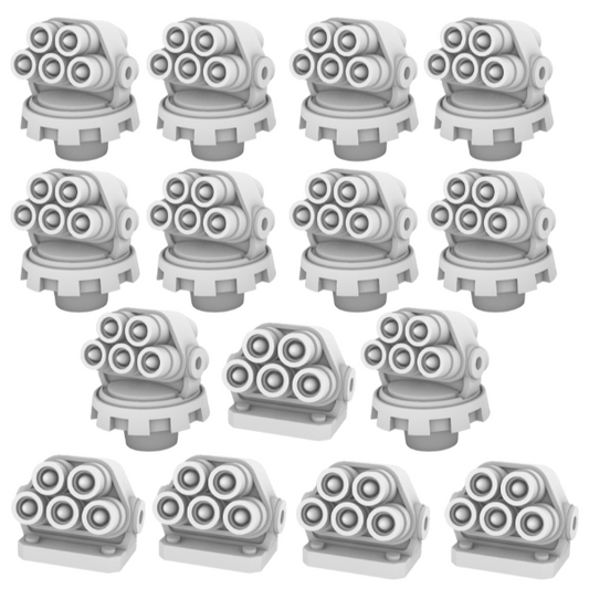 8mm Scale Bedlam Launchers