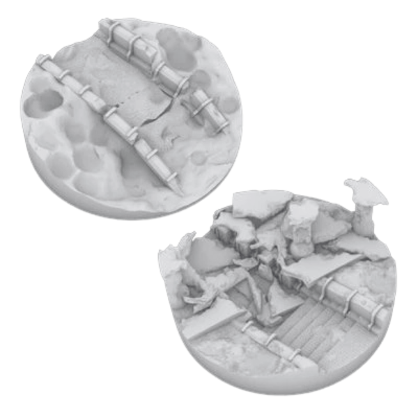 80mm Round Trench Base Set #C