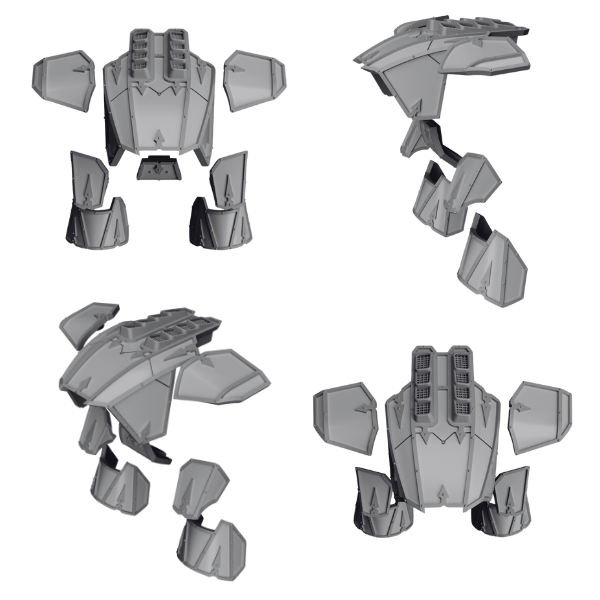Traitor Armour Plates