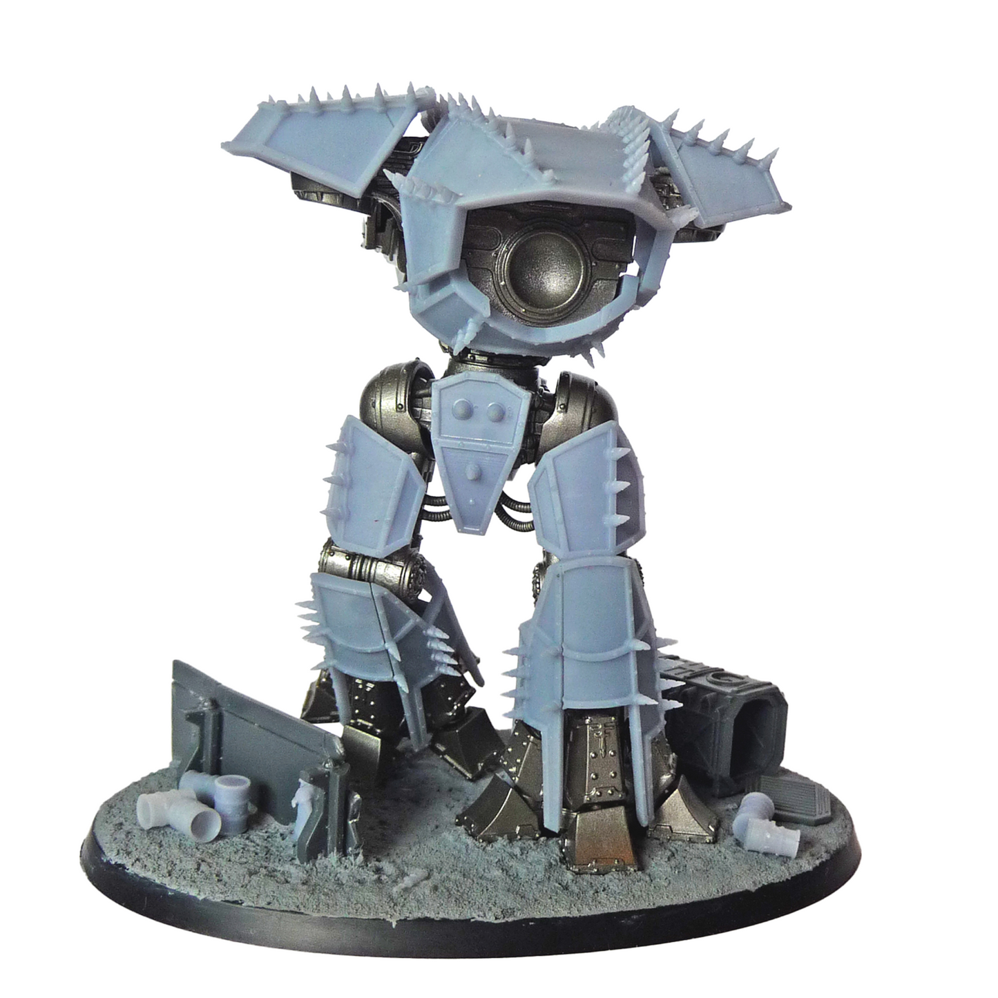 Unaligned Spiky Armour Plates