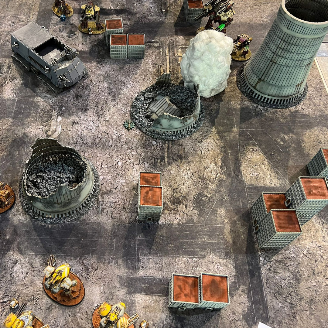 Nuclear Cooling Towers Scenery