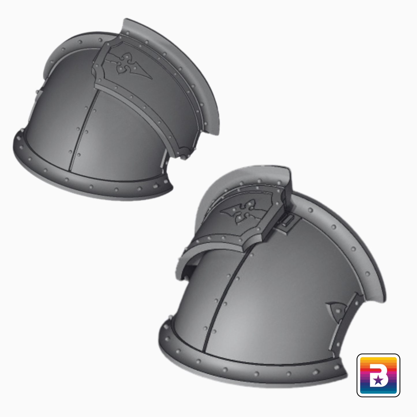 Reinforced Shoulder Pauldrons (2 SETS)