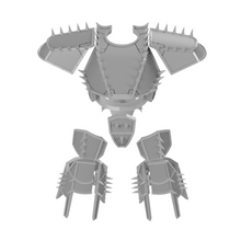 Load image into Gallery viewer, Unaligned Spiky Armour Plates compatible with Reaver Titans
