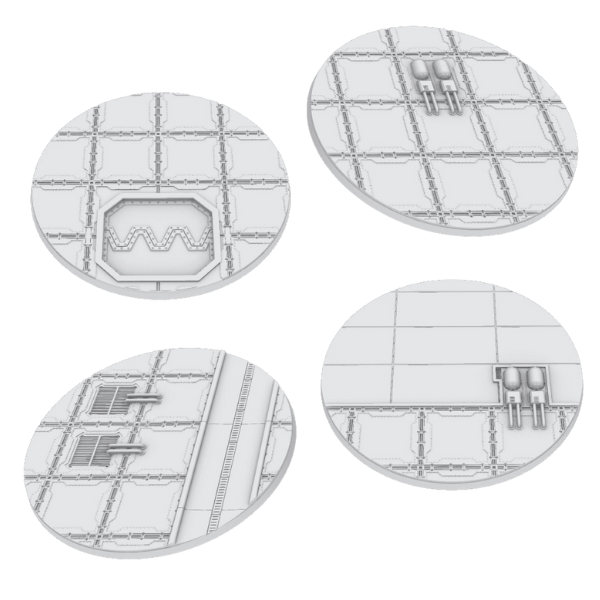 50mm Horsham's Hope Bases Set A (pack of 4)