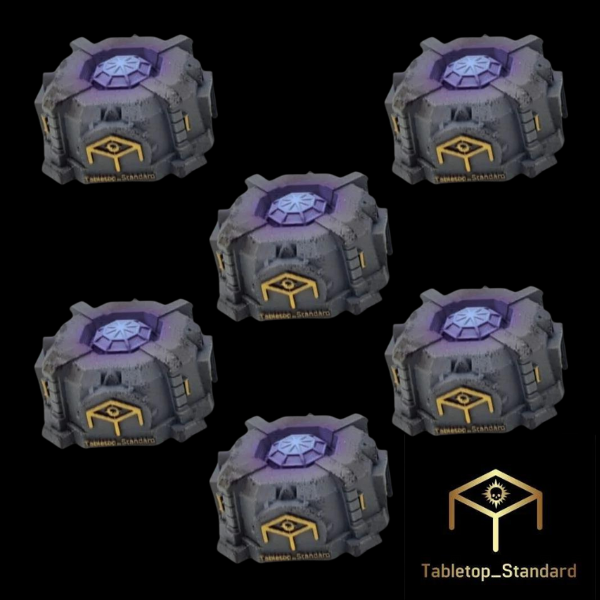 Tabletop Standard Scenic Objective Markers (set of 6)