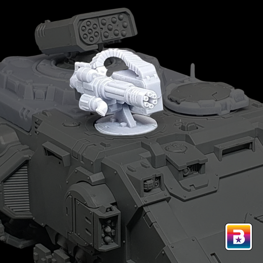 Pintle Mounted Minigun Turret