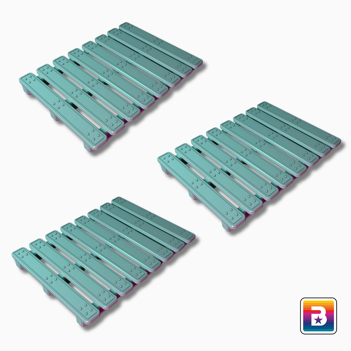 Grav Sled Cargo Pallets