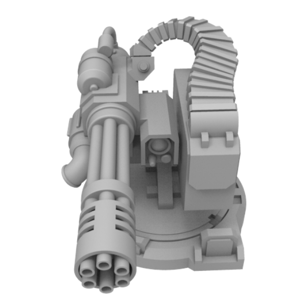 Pintle Mounted Minigun Turret