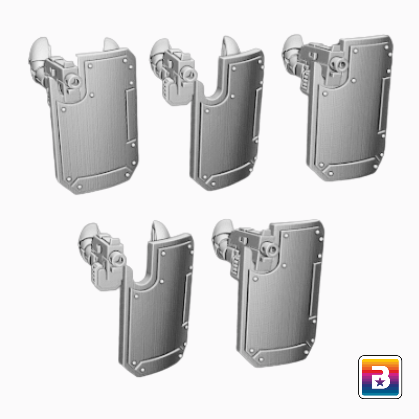 Breaching Shields & Pistols (Set of 5 Pairs)