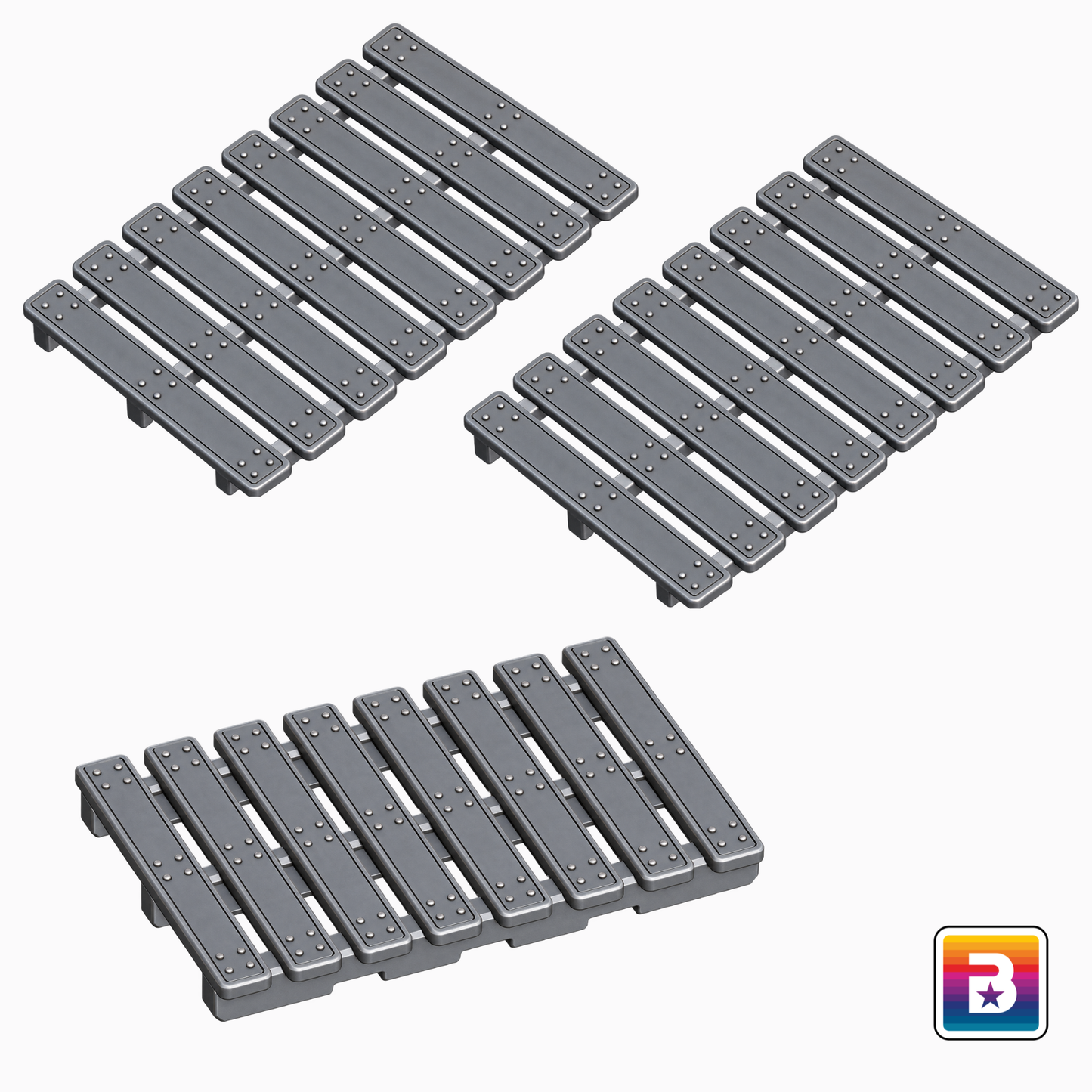 Grav Sled Cargo Pallets