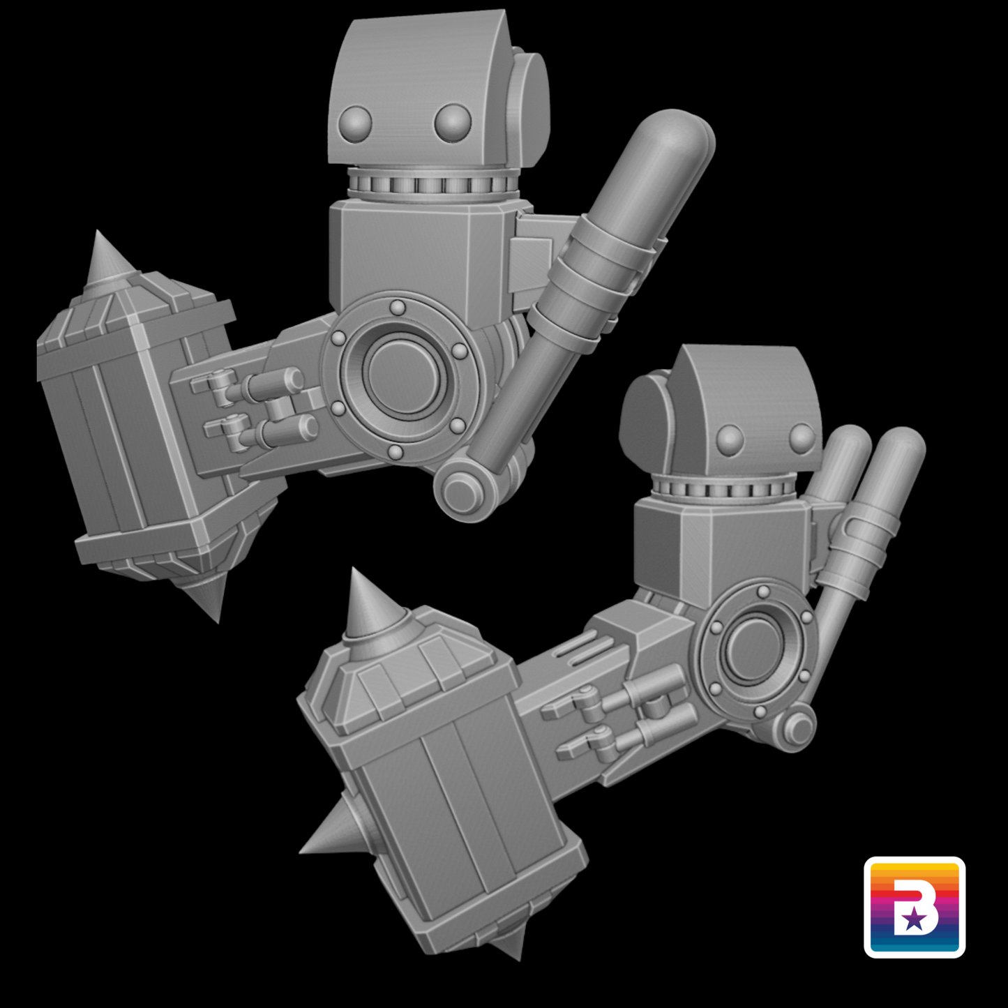 Hammer weapon Arm