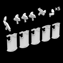 Load image into Gallery viewer, Mk6 Breaching Shields &amp; Pistols (Set of 5 Pairs)
