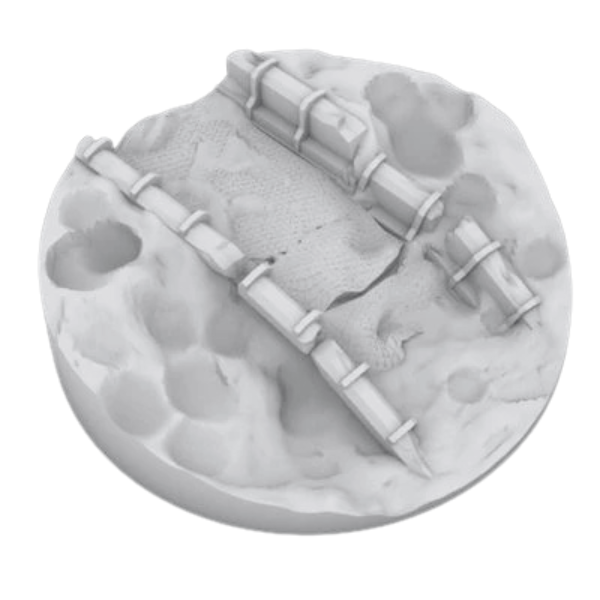 80mm Round Trench Base Set #C