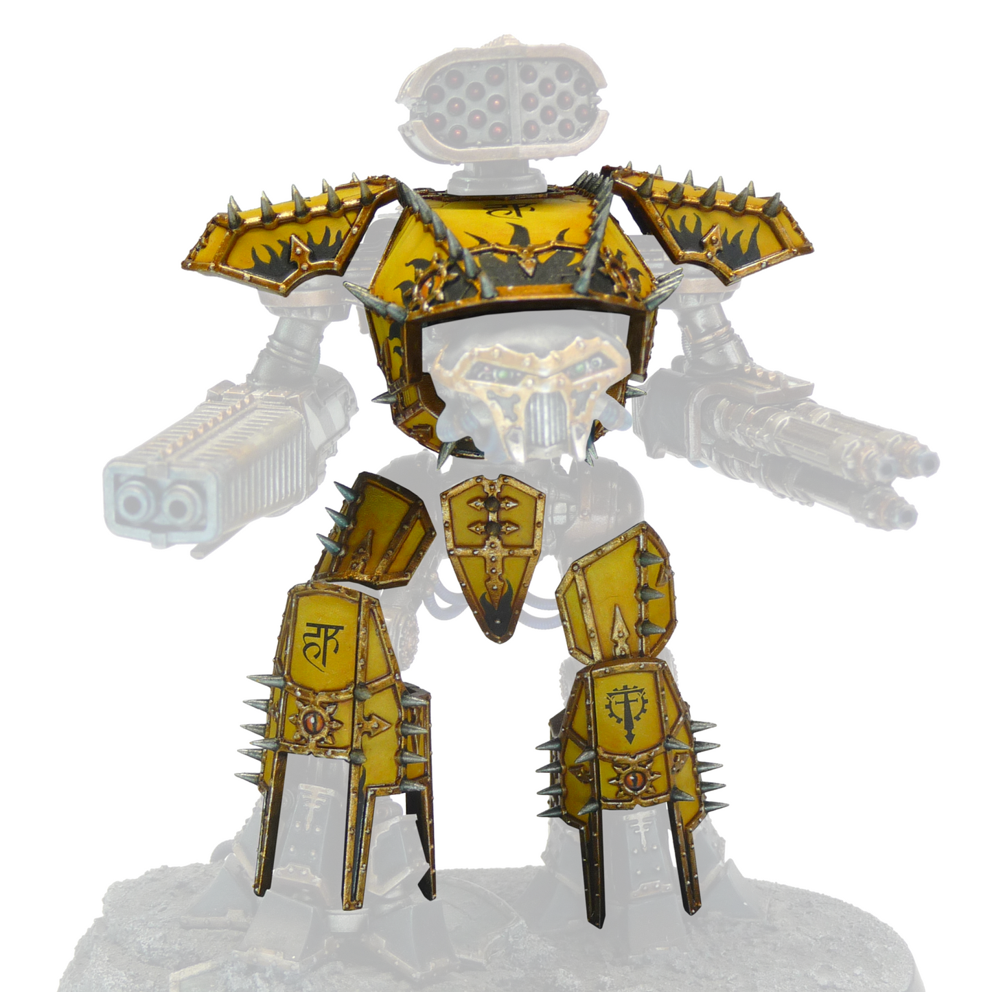 Spiky Traitor Armour Plates